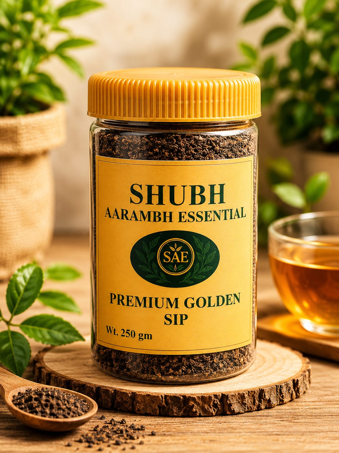 Premium Golden Sip